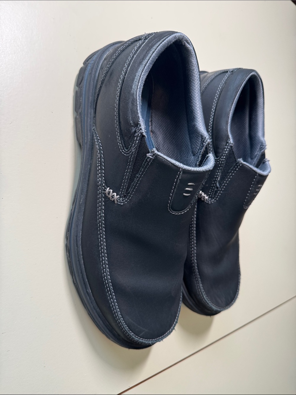 Skechers Men's Slip-On Casual Loafers in Black
